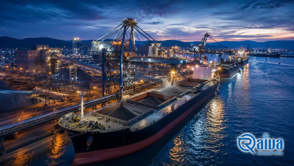 Port logistics and bulk vessel loading — Raivaco